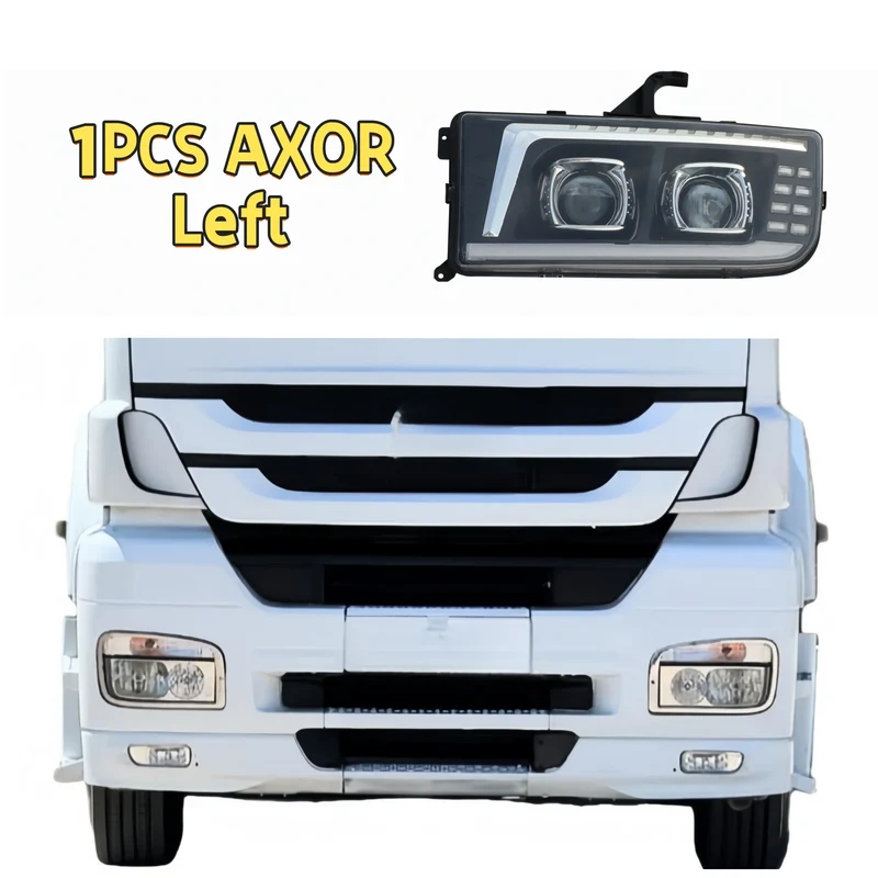 Phares LED Camion Mercedes Actros Axor 24V