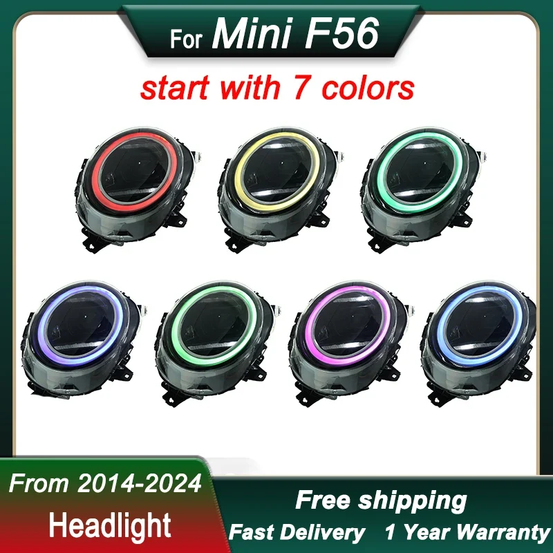 Phares LED Mini Cooper F54 F55 F56 F57 2014-2024