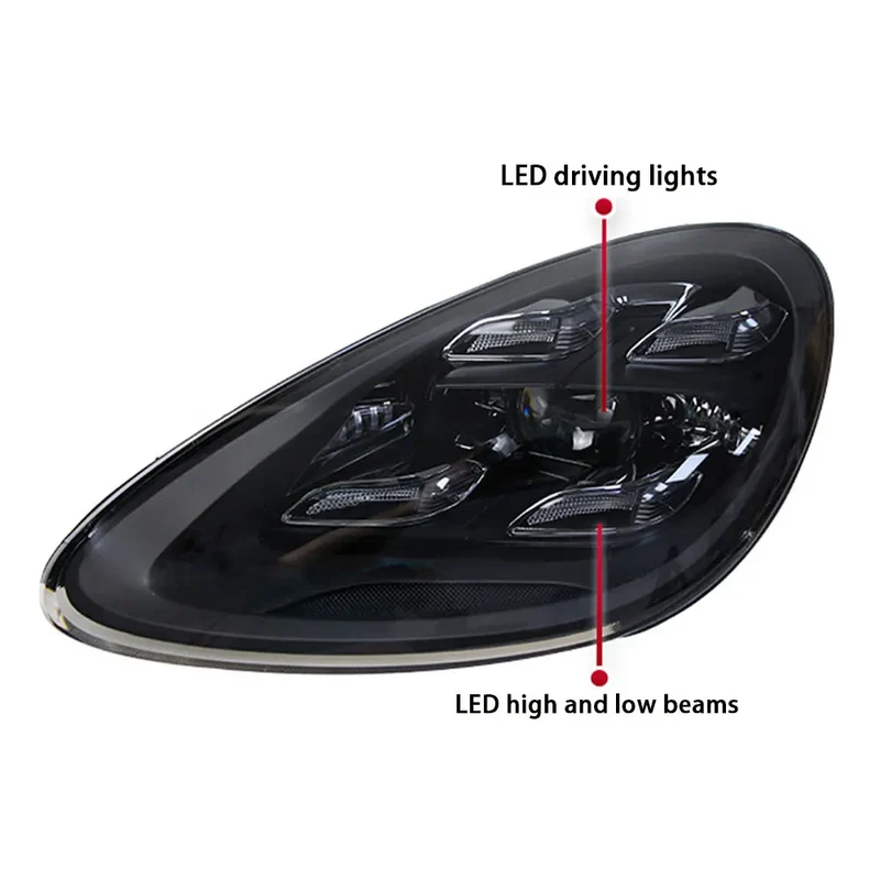 Phares LED Matrice Porsche Cayenne 958 2011-2018