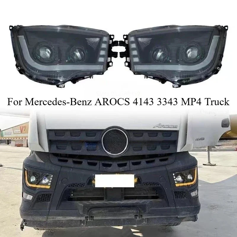 Phares LED Camion Mercedes AROCS 4143 3343
