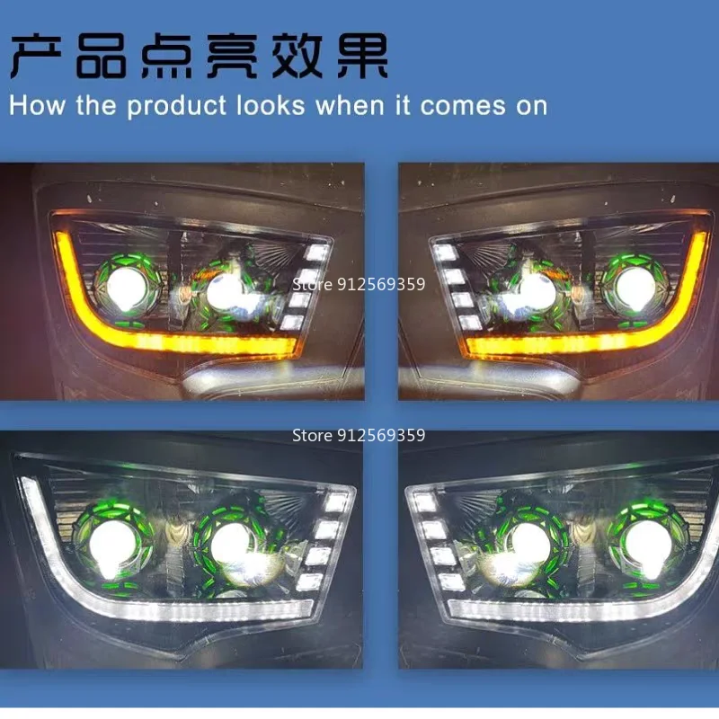 Phares LED Camion Mercedes AROCS 4143 3343