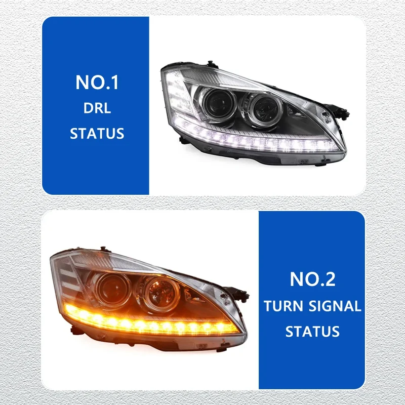 Phares LED Mercedes Classe S W221 2006-2009