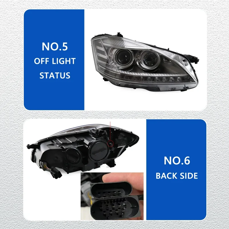 Phares LED Mercedes Classe S W221 2006-2009