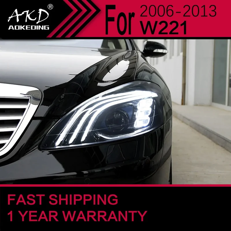 Phares LED Bi-Xénon Mercedes-Benz W221 2006-2013