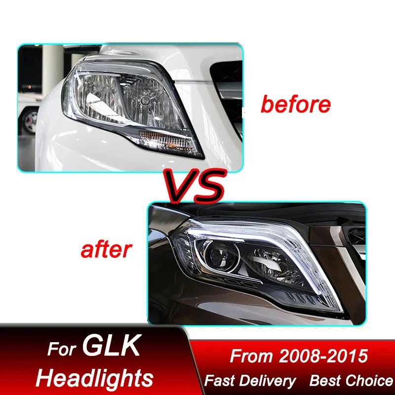 Phares LED Mercedes-Benz GLK 2008-2015
