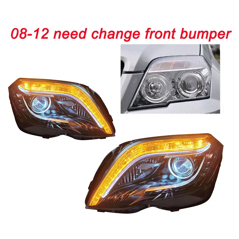 Phares LED Mercedes-Benz GLK 2008-2015