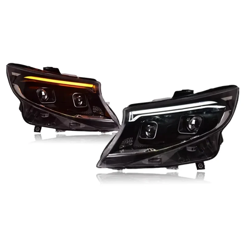 Phares LED Mercedes Vito W447 2016-2023 à défilement dynamique