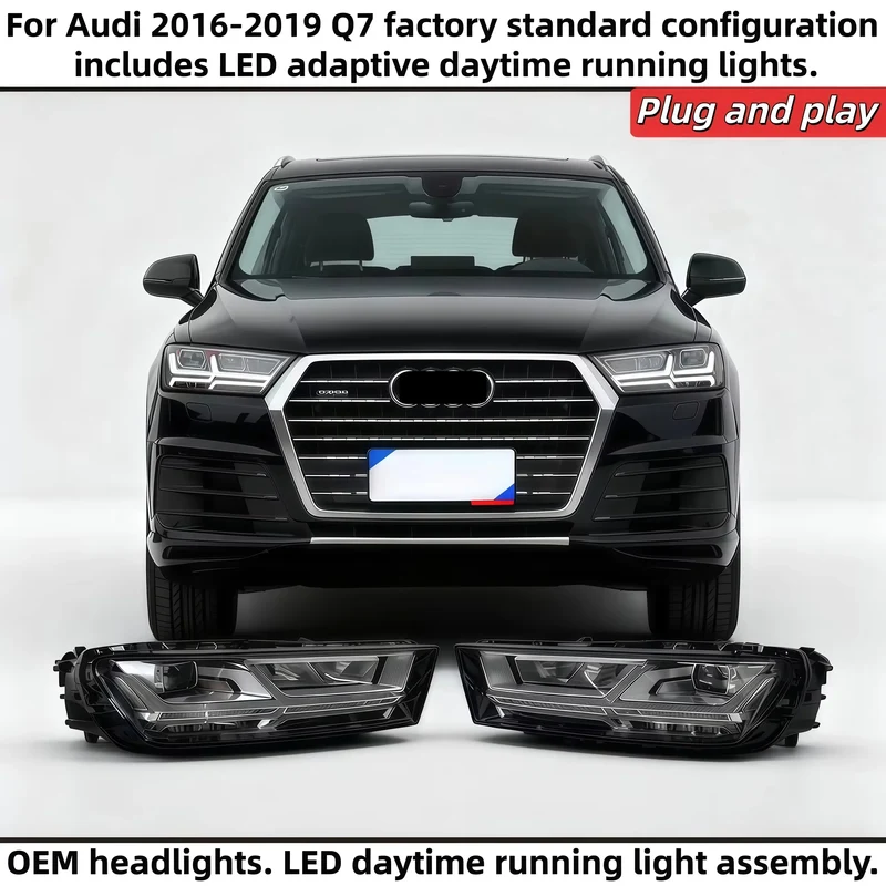 Phares LED Audi Q7 2016-2019