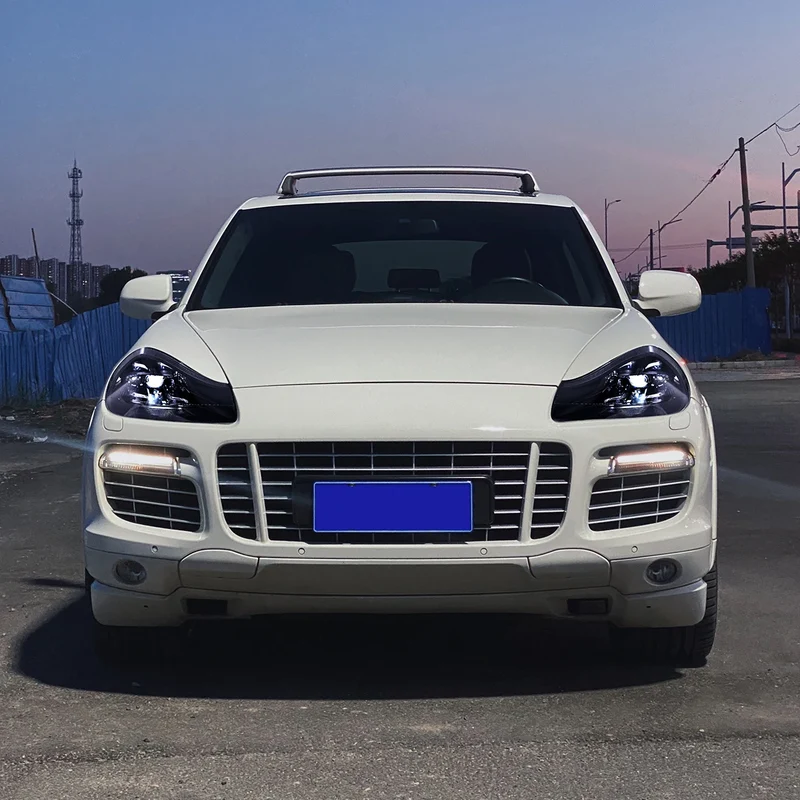 Phares LED Porsche Cayenne 957 2007-2010 à lentille de projection