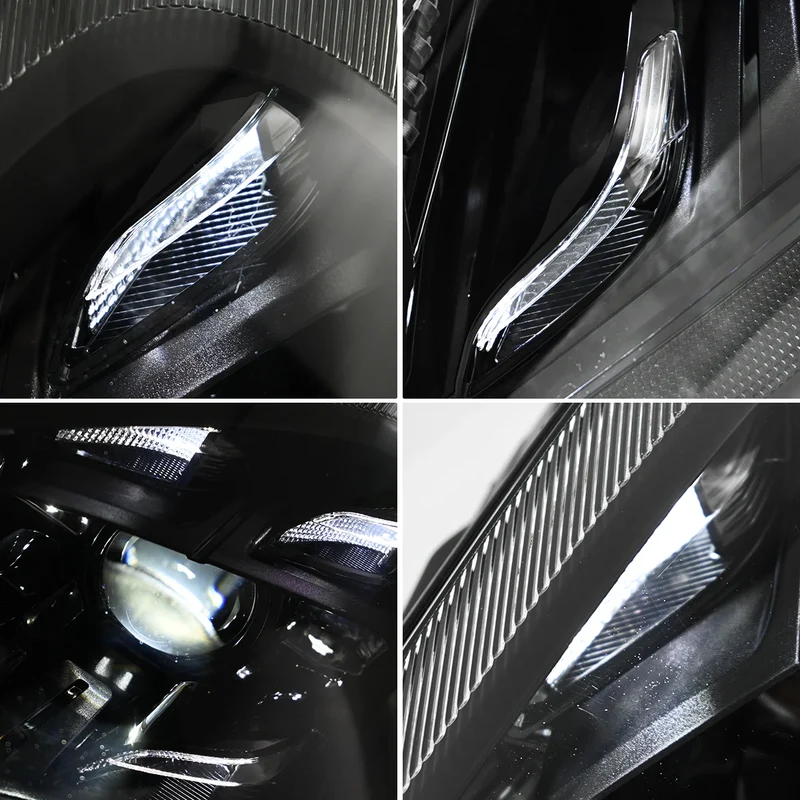 Phares LED Porsche Cayenne 957 2007-2010 à lentille de projection
