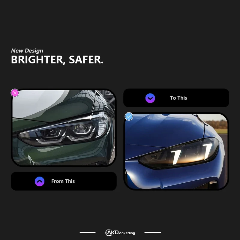Phares LED BMW Série 4 G22 G82 G23 2020-2023