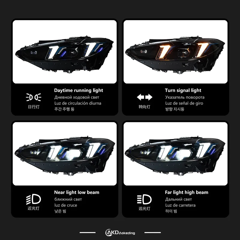 Phares LED BMW Série 4 G22 G82 G23 2020-2023