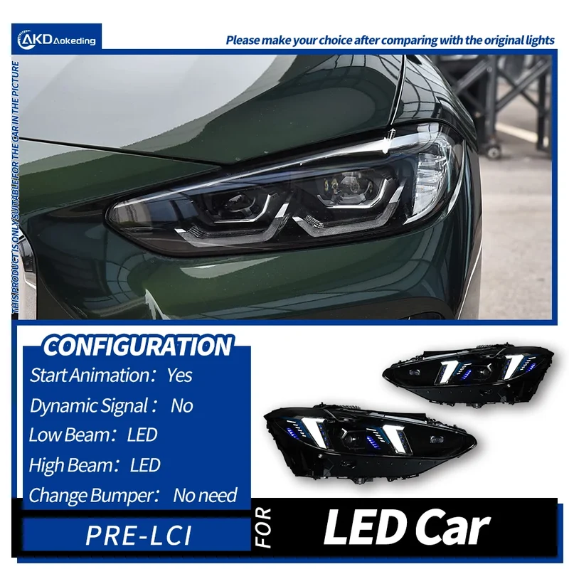 Phares LED BMW Série 4 G22 G82 G23 2020-2023