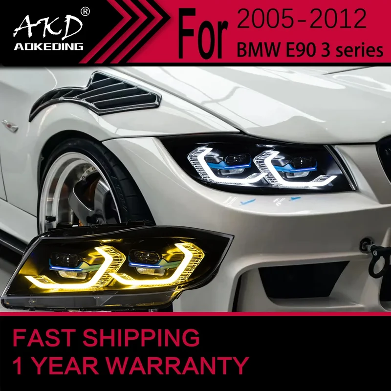 Phares LED BMW E90 Série 3 2005-2012