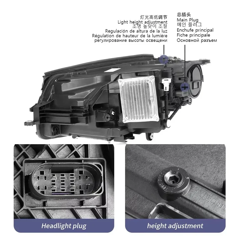 Phares LED Mercedes GLS X166 X167 2016-2024