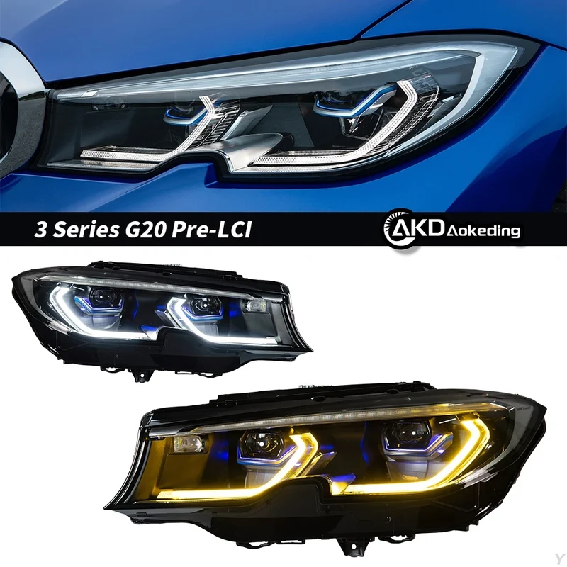 Phares LED BMW Série 3 G20 G28 2018-2021