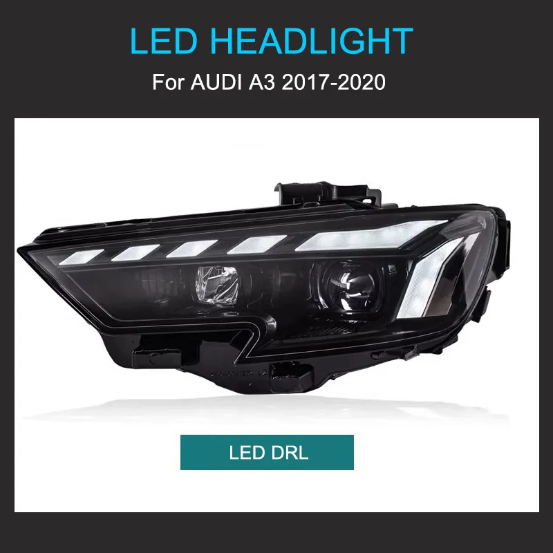 Phares LED Audi A3 S3 8V 2017-2020