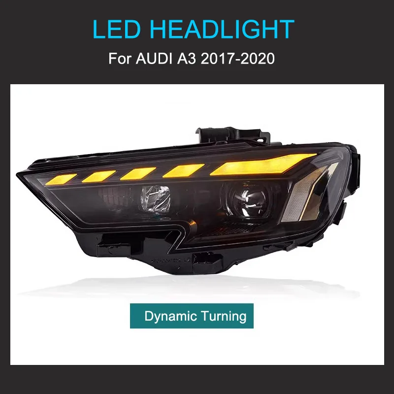 Phares LED Audi A3 S3 8V 2017-2020