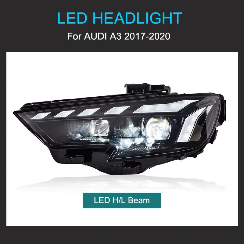 Phares LED Audi A3 S3 8V 2017-2020