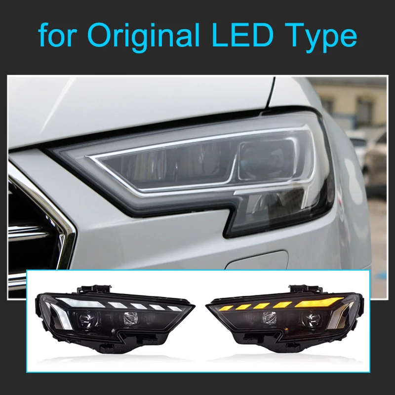Phares LED Audi A3 S3 8V 2017-2020