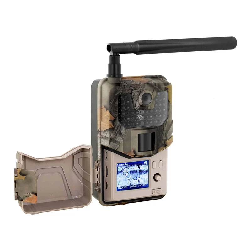 Caméra de chasse - 8 Mpx - HD intégrale - 44 LED infrarouge - 20 m - 0,3 s - LTE avec amplificateur GSM 14_0007888