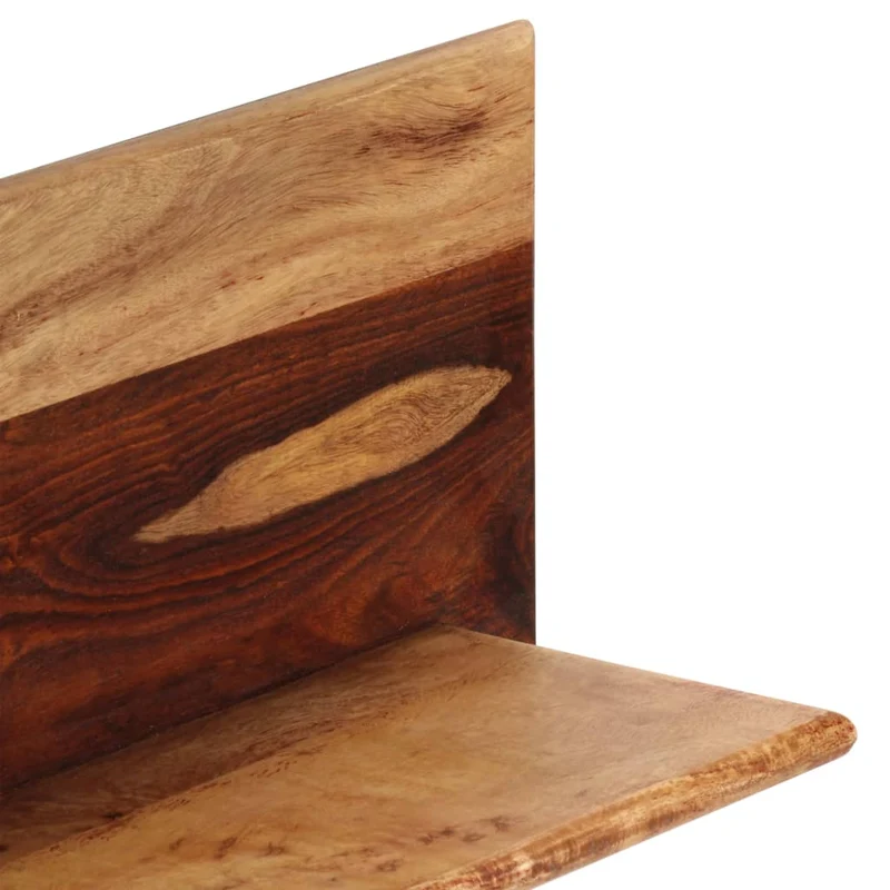 Étagère meuble design murales 2 pcs 118 cm bois massif 2702234/2
