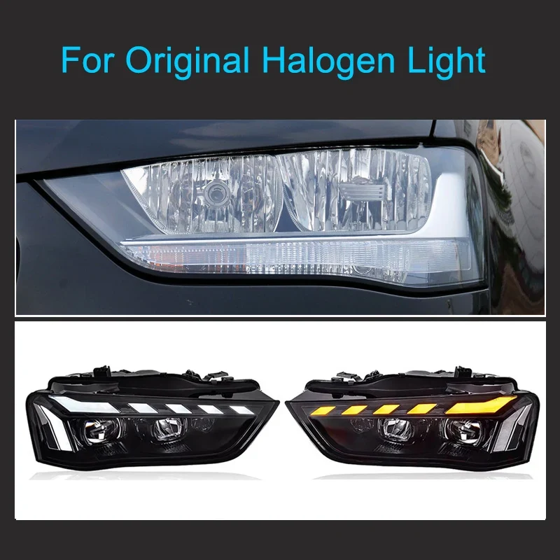Phares LED Audi A4 B8 2013-2016 à défilement dynamique