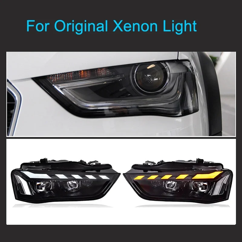 Phares LED Audi A4 B8 2013-2016 à défilement dynamique