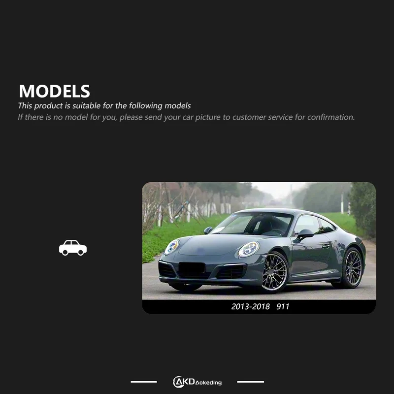 Phares LED Porsche 911 991 2012-2018