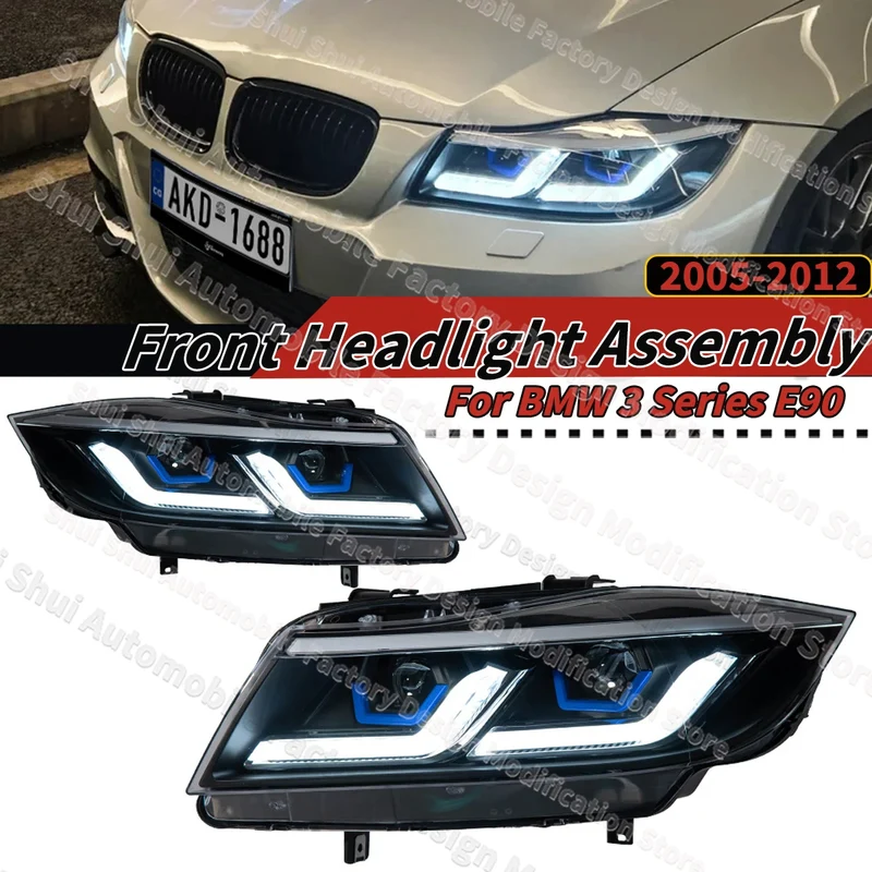 Phares LED BMW Série 3 E90 Double Lentille 2005-2012