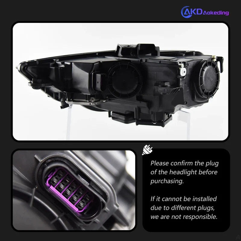 Phares LED Audi A3 8V 2014-2016