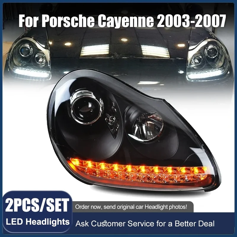Phares LED Porsche Cayenne 955 2003-2008