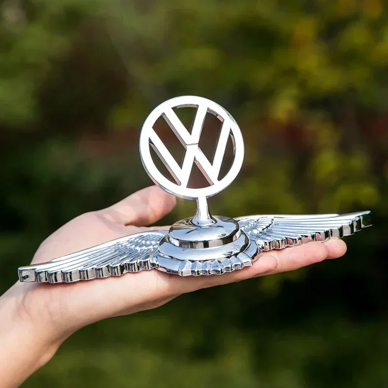 Emblème de Capot Chromé Volkswagen Golf Polo Passat