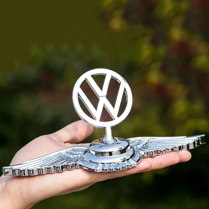 Emblème de Capot Chromé Volkswagen Golf Polo Passat