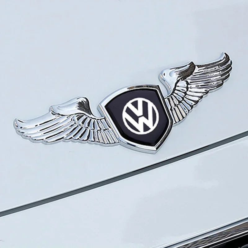 Emblème de Capot Chromé Volkswagen Golf Polo Passat