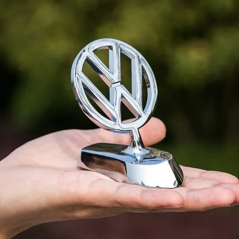 Emblème de Capot Chromé Volkswagen Golf Polo Passat