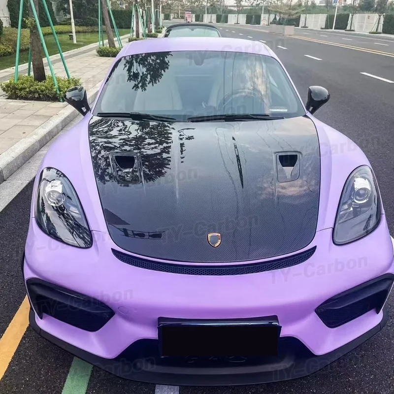 Capot Avant Carbone Porsche 718 981 911 Cayman Boxster
