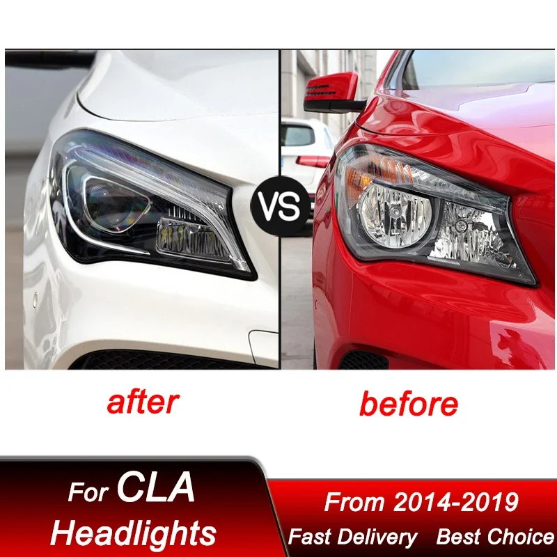 Phares LED Mercedes CLA W117 2014-2019
