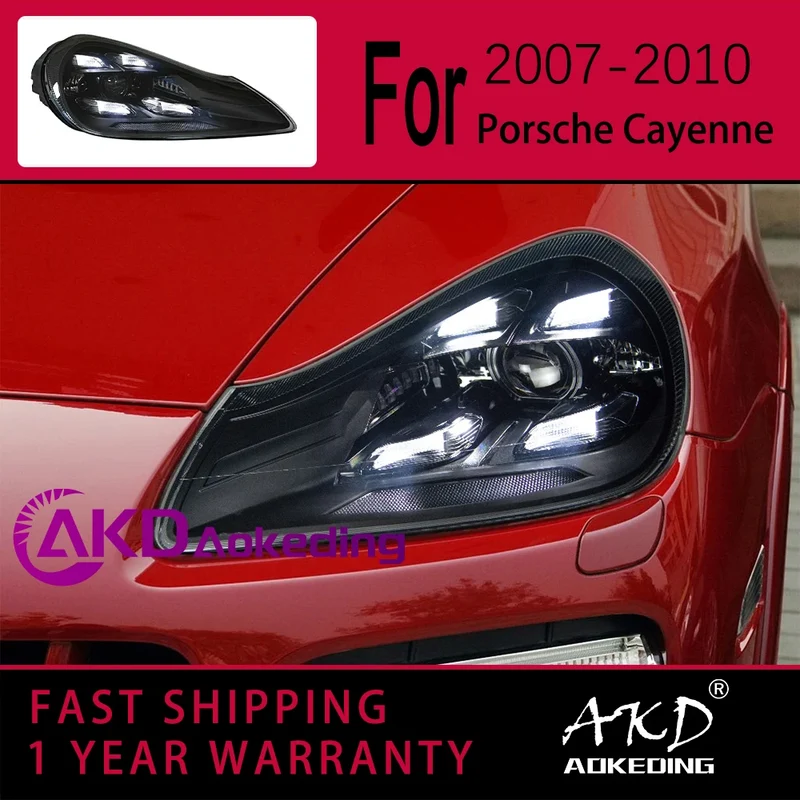 Phares LED Porsche Cayenne 957 2007-2010