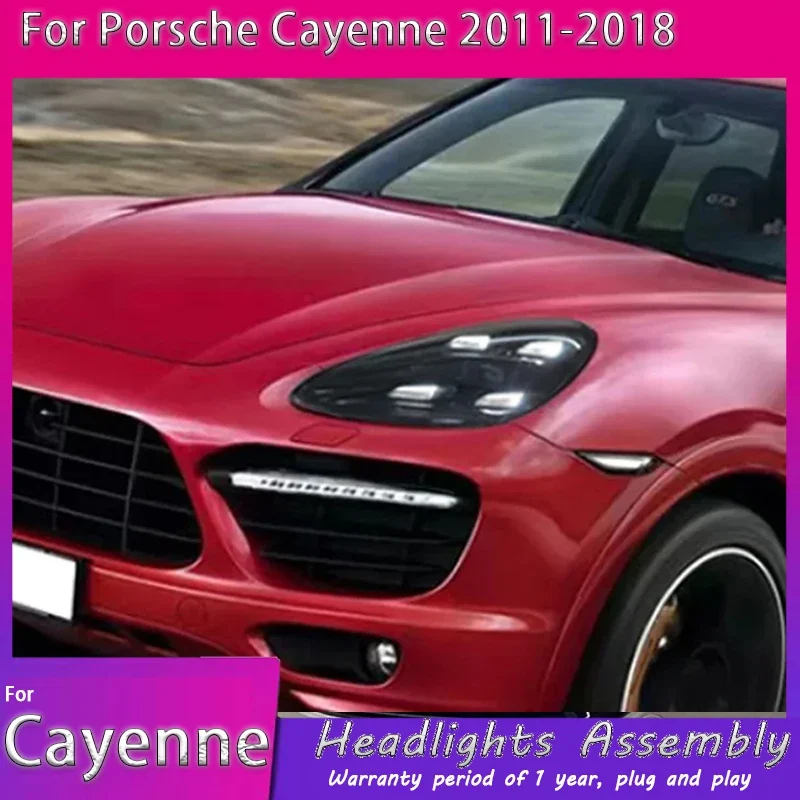 Phares LED Porsche Cayenne 958.1 958.2 2011-2018