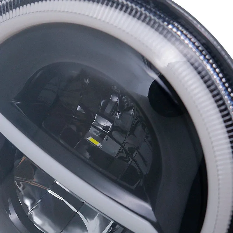 Phares LED Ronds 7 Pouces Jeep Wrangler