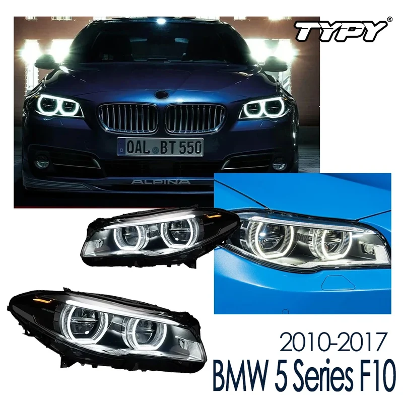 Phares LED BMW Série 5 F10 F18 2010-2017 xénon ou halogène