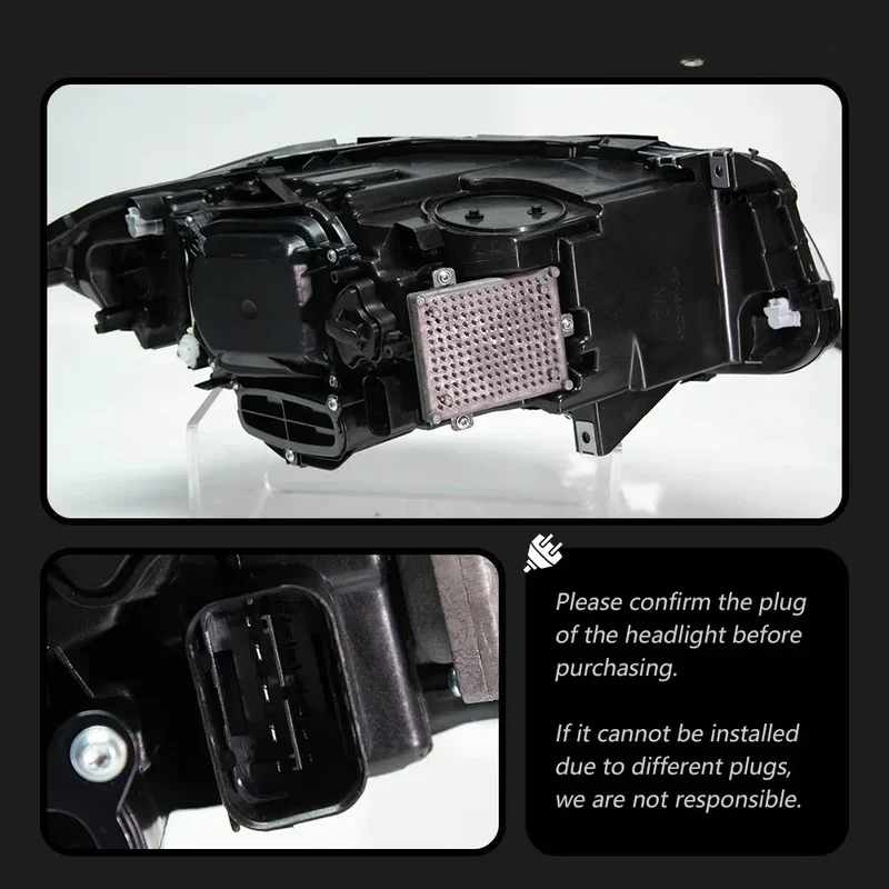 Phares LED BMW Série 5 F10 F18 2010-2017 xénon ou halogène
