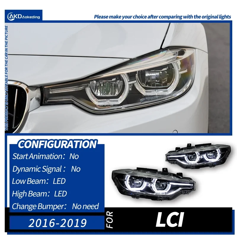 Phares LED BMW Série 3 F30 2012-2019