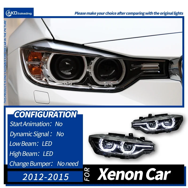 Phares LED BMW Série 3 F30 2012-2019