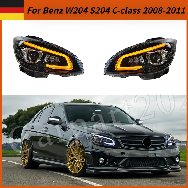 Phares LED Mercedes-Benz Classe C W204 2008-2011