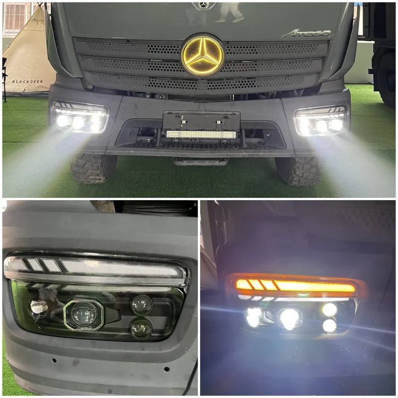 Phares LED Camion Mercedes-Benz Atego 24V