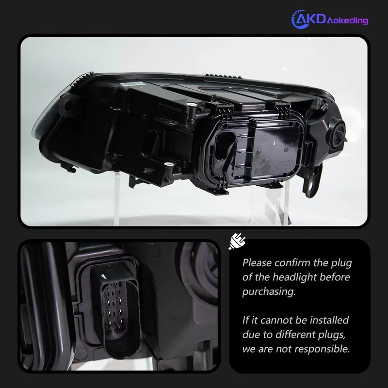 Phares LED Audi A6 C6 2005-2011