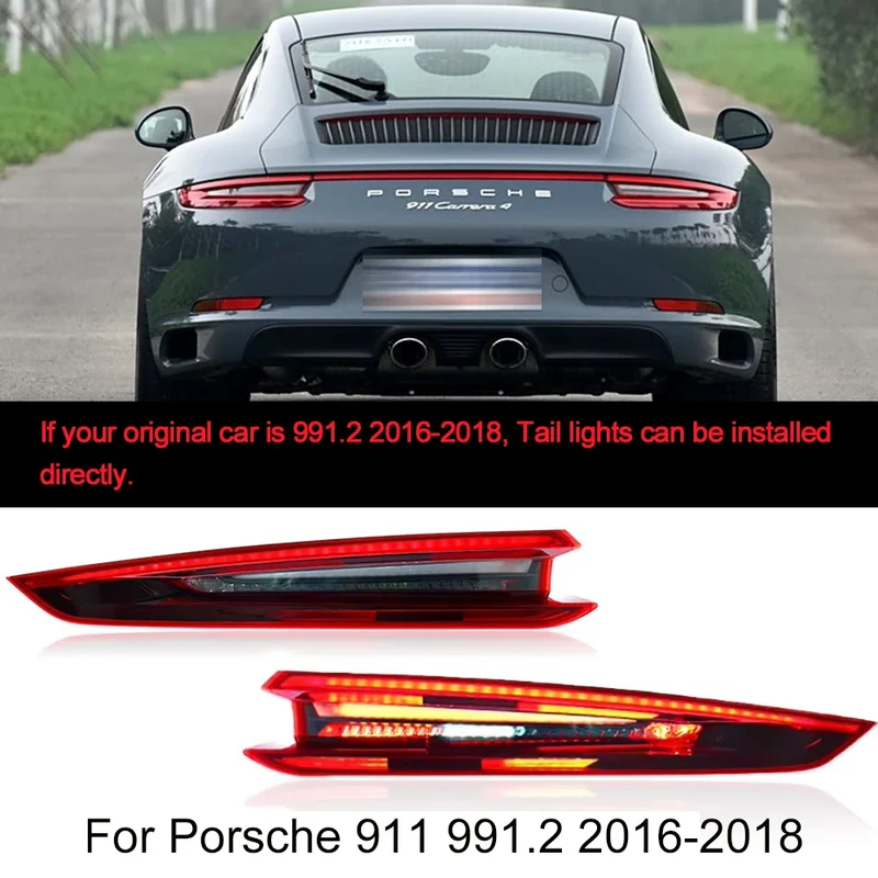 Phares LED Avant Porsche 911 991 GT3RS 2012-2018