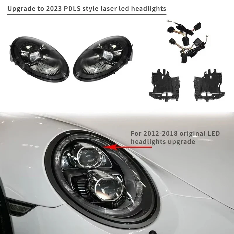 Phares LED Avant Porsche 911 991 GT3RS 2012-2018